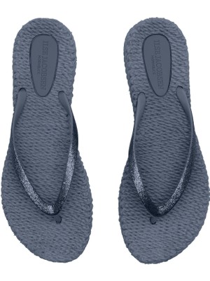 Ilse Jacobsen - CHEERFUL01 -  Flip Flop With Glitter-Indıgo