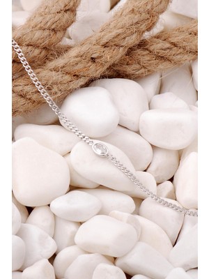 Sümer Telkari Gurmet Rodyumlu Gümüş Taşlı Tremd Bileklik 3929