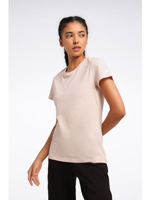 Reebok Wor Comm Tee Pembe Kadın Kısa Kol T-Shirt