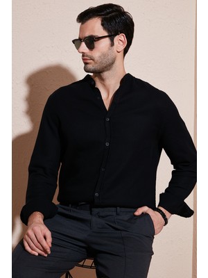 Buratti Pamuklu Regular Fit Hakim Yaka Gömlek Erkek Gömlek CF25S127702