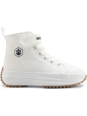 Lumberjack Nelly 5fx Beyaz Kız Çocuk High Sneaker