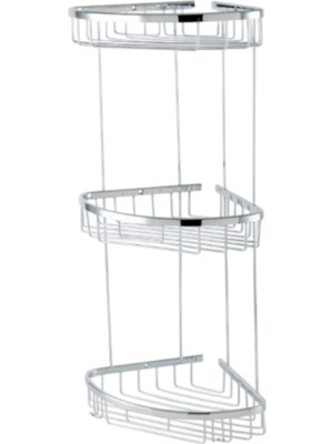 Çelik Banyo Paslanmaz Pirinç Zerrin Üçlü Oval Süngerlik Özel Lama 18X18CM