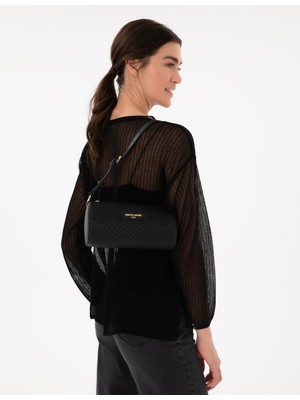 Pierre Cardin Kadın Siyah Omuz Çantası 50305504-VR046