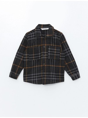 Ekose Erkek Çocuk Gömlek Ceket