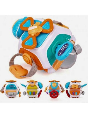 Magicway Eğitici Eğlendirici Çok Amaçlı Aktivite Oyuncağı Montessori Ince Motor Kas Gelişimi (14X14X15CM)