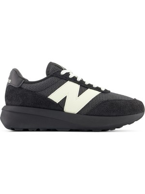 New Balance 370 Unisex Siyah Spor Ayakkabı