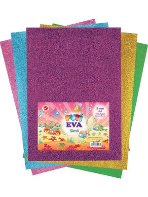 Puti A4 Simli Eva 10 Lu Karışık Renk Puti VİVA.1130