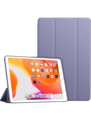 TEKNETSTORE Apple iPad 8. ve 9. Nesil 2020 /2021 10.2 Inç Tablet Flip Smart Standlı Akıllı Kılıf Smart Cover