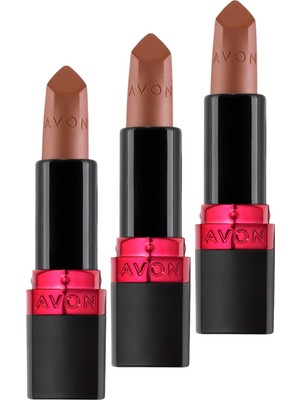 Avon Ultra Mat Ruj Marvellous Mocha Üçlü Set
