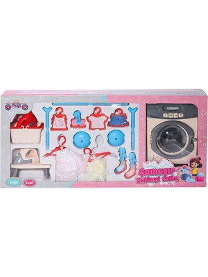 40258 Sesli ve Işıklı Çamaşır Makinesi Seti -Ayatoys