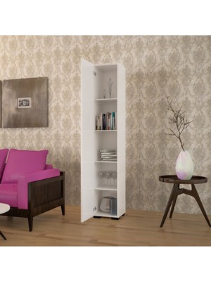 Modilayn Banyo Dolabı Çok Amaçlı 5 Raflı Mutfak Dolabı Ofis