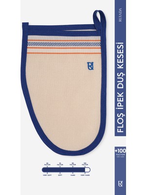 Ruiada +100 Factor Kalın Banyo Duş Kesesi Peeling Eldiveni