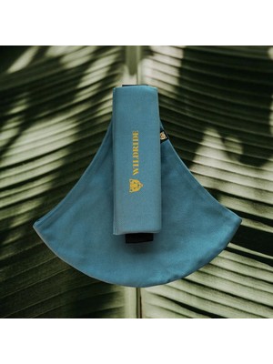 Wildride Ocean Blue - Okyanus Mavisi Pamuklu Çocuk Taşıyıcı