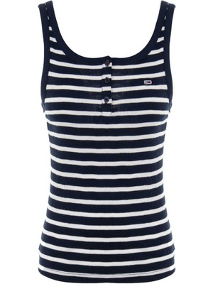 Tommy Hilfiger Tjw Slım Button Tank
