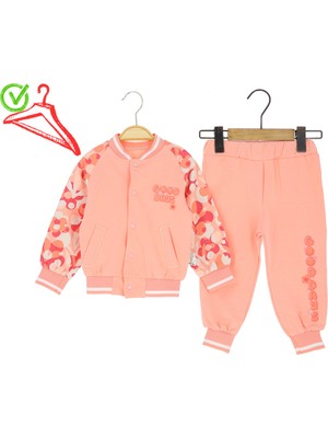 Crassi Bebek Kız Takım 3lü Kolej Ceketli