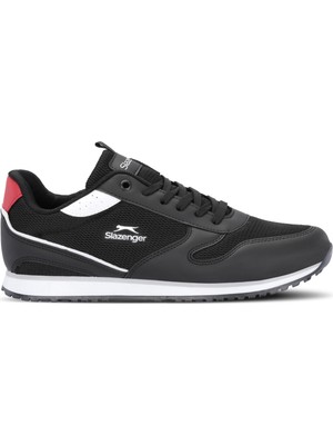 Slazenger INVICIBLE Erkek Sneaker Koşu & Yürüyüş Ayakkabısı Siyah / Beyaz