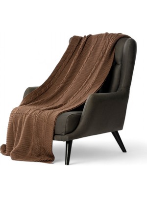 Woolhome Triko Koltuk Şalı 170X130