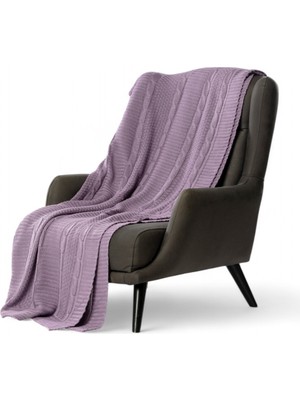 Woolhome Triko Koltuk Şalı 170X130