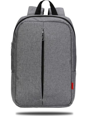 Classone PR-R164  Roma  Seris ,WTXpro Su Geçirmez Kumaş 15.6" Uyumlu  Laptop,Notebook Sırt Çantası - Gri