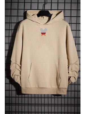 Only Trendwear Unisex Mause Sırt Baskılı Sweatshirt