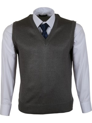 Modarar Erkek Süveter Yünlü Kazak Klasik Normal Kesim RAR00341