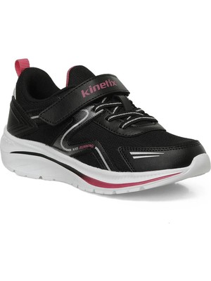 Kinetix Hosey Siyah Smoothstep Rahat Taban Kız Çocuk Spor Ayakkabı