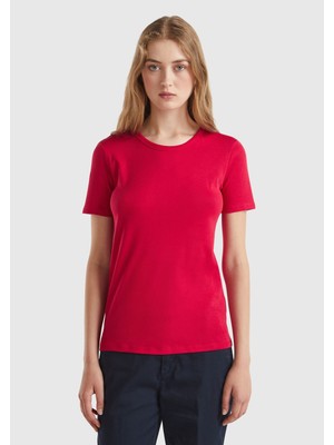 United Colors Of Benetton  Koton Basic Kısa Kollu Bisiklet Yaka T-Shirt