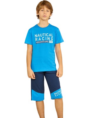  Weweus Mavi Erkek Çocuk Pijama Takımı 808