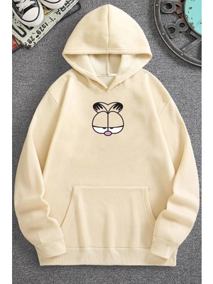 Only Trendwear Unisex Garfield Baskılı Sweatshirt