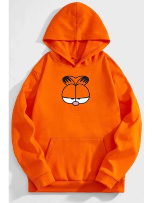 Only Trendwear Unisex Garfield Baskılı Sweatshirt