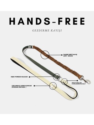 Jimi Pet Hands Free Eller Serbest Gezdirmekayışı