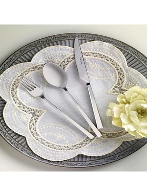 Pierre Cardin Mars-2 84 Parça 12 Kişilik Çatal Bıçak Kaşık Seti