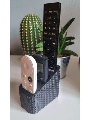 Dlc 3d Design 3 Gözlü Kumandalık Televizyon Uydu Alıcısı Klima Kumandası Tutucu Kumanda Düzenleyici DLC3DDESIGN