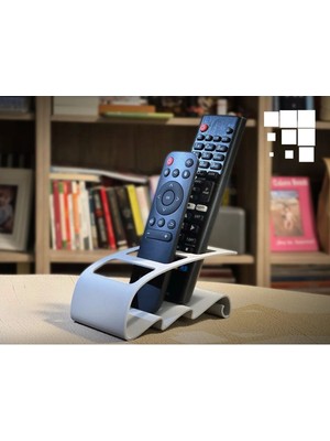 Dlc 3d Design 3 Gözlü Kumandalık Televizyon Uydu Alıcısı Klima Kumandası Tutucu Kumanda Düzenleyici Stand