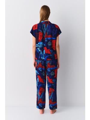 Suwen Leo Maskülen Pijama Takımı