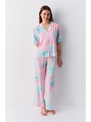 Suwen Meloni Maskülen Pijama Takımı