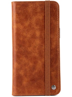 Tekno Grup Apple iPhone 12 Pro Uyumlu Hakiki Deri Multi Cüzdan Kılıf-Taba