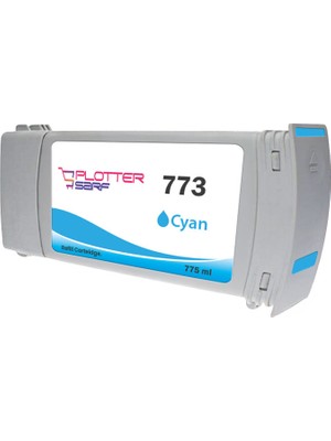 PlotterSarf® Hp 773 Cyan (C) Feyink Muadil Kartuş 775ML Designjet Z6600/Z6800