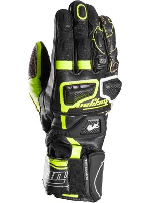 Furygan STYG20 x Kevlar Deri Motosiklet Yarış Eldiveni Siyah Neon