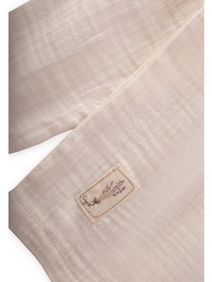 Cigit Çocuk Oversize Bohem Bluz Uzun Etekli Takım 2-8 Yaş Naturel