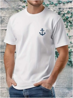 Woodroffe Erkek Çapa Baskılı Tshirt Yeni Sezon Oversize Salaş