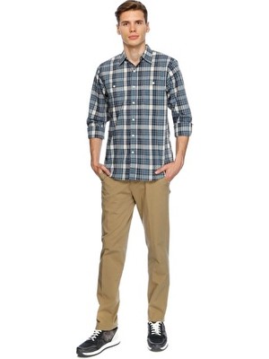 Dockers Smart 360 Flex Workday  Haki Erkek Dar Paça Slim Fit Pantolon 36272-0001 Beden: 33-30