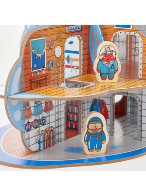 Blåvıngad Denizaltı Oyun Seti Çok Renkli 11 Parça