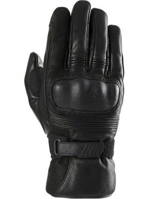 Furygan Land Dk D3O Deri Kışlık Motosiklet Eldiveni Siyah