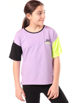 Toontoy Kız Çocuk Nakışlı Tişört