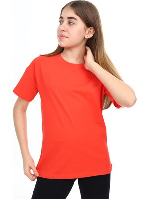 Toontoy Kız Çocuk Baskılı Tişört