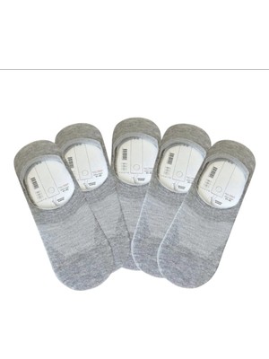 Essay Erkek Slikonlu Babet Çorap 5'li