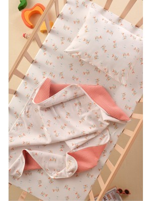 Bondberro Bebek ve Çocuk Uyku Seti ( Battaniye Çarşaf Yastık Kılıfı ) %100 Pamuk  ( Kaz )