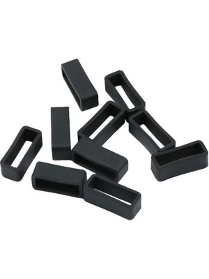 10 mm Paracord Pet Tasma ve Çanta Kolon Köprü Aparatı 100 Adet 100 Adet/paket 3/8 "siyah Plastik Kaleci Kemer Döngü Kare Döngü Tokaları Köpek Tasması Demeti Sırt Çantası Sapanlar Dokuma 10MM