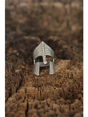 Skygo Ayarlamalı Miğfer Tasarımlı Erkek Yüzük - TJ-EY305